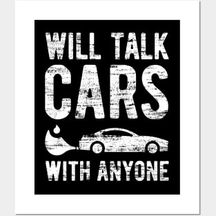 Will Talk Cars With Anyone - 8 Posters and Art